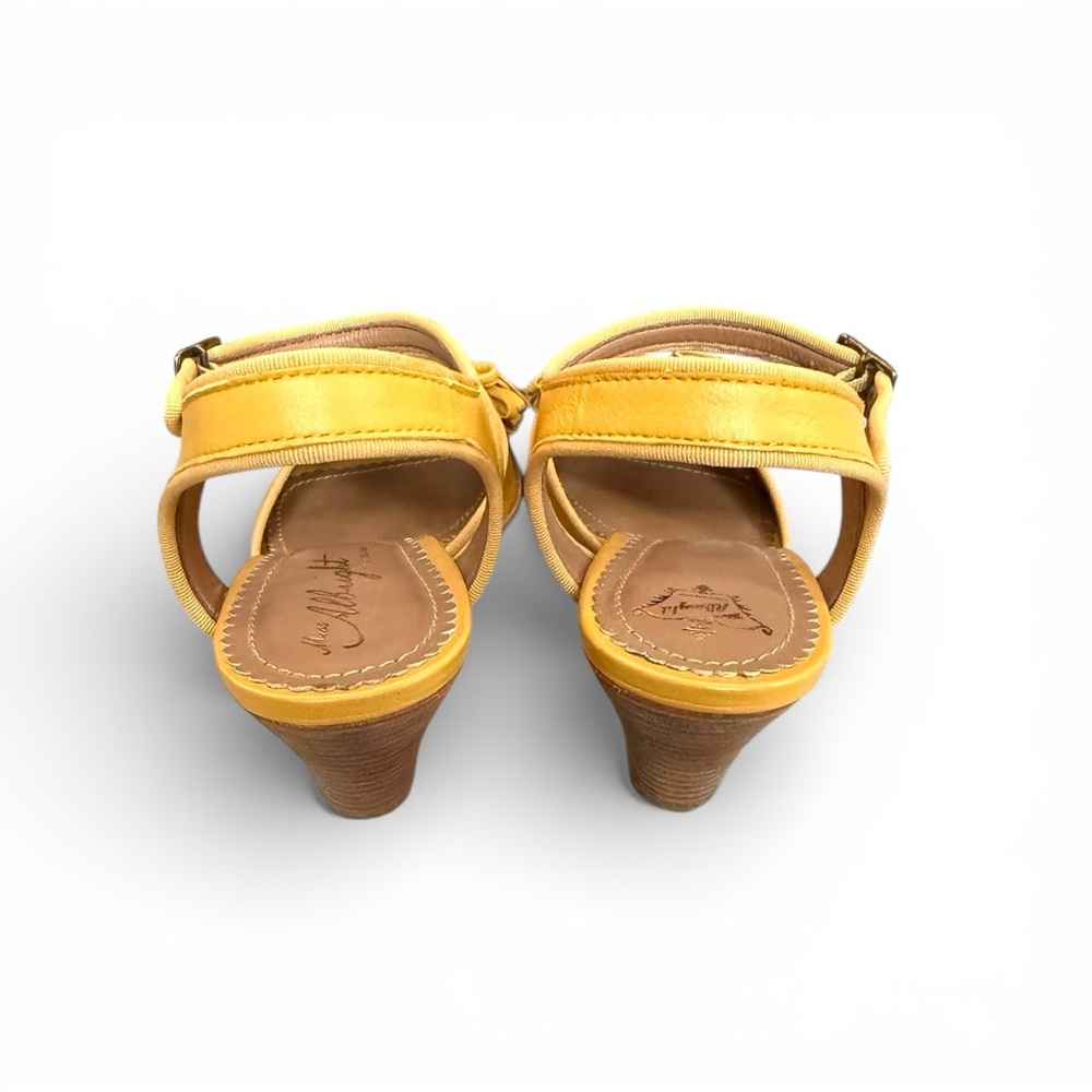 Miss Albright Yellow Tassel Sandals - Picture 4 of 6